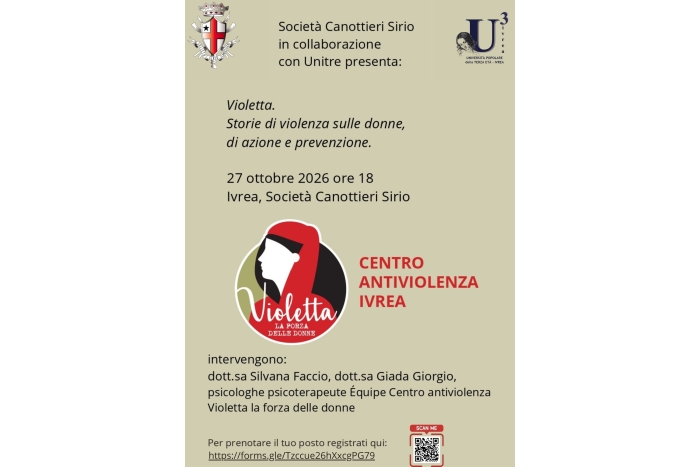 VIOLETTA, STORIE DI VIOLENZA SULLE DONNE,DI AZIONE E PREVENZIONE